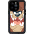 Looney Tunes Tasmanian Devil Up Close iPhone 15 Pro Waterproof Case